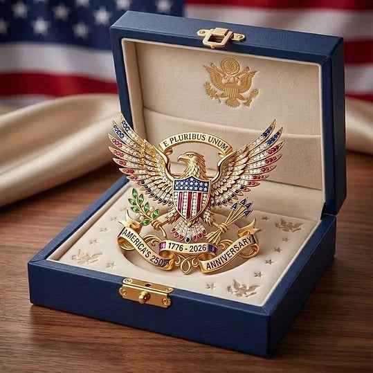 🔥🔥 Father's Day Special:US 250th Anniversary Brooch Pin