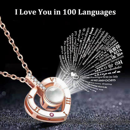 Heart-shaped charm pendant