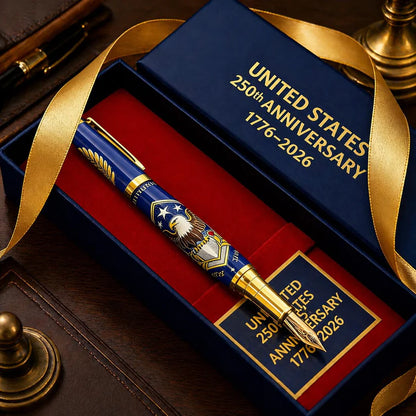 Father's Day gift 一 USA 250th Anniversary Notebook & Pen Set, 1776-2026 Patriotic Gift