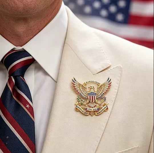 🔥🔥 Father's Day Special:US 250th Anniversary Brooch Pin