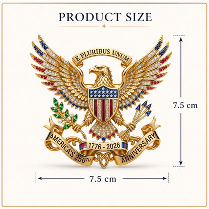 🔥🔥 Father's Day Special:US 250th Anniversary Brooch Pin