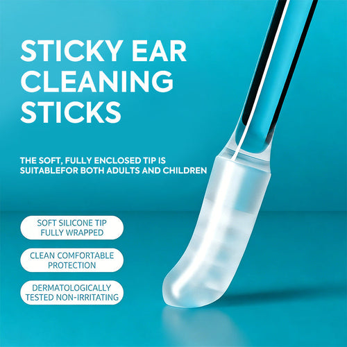 Fuudylove® Sticky Ear Cleaning Sticks - Gentle, Visible Ear Care