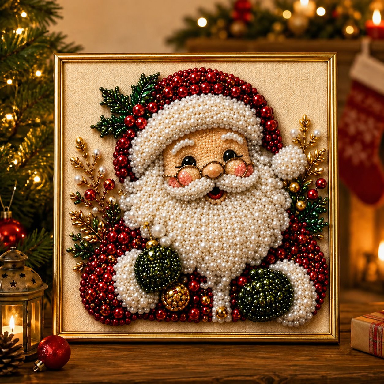 🎅 Pearl Santa