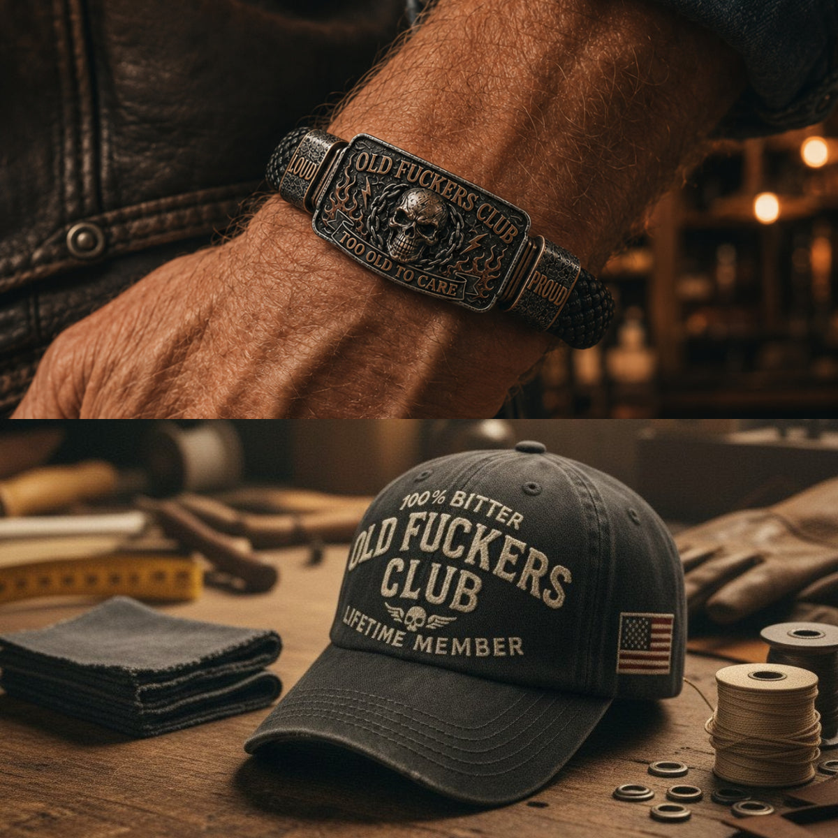 🔥LIFETIME MEMBER SET - Bracelet + Cap-A
