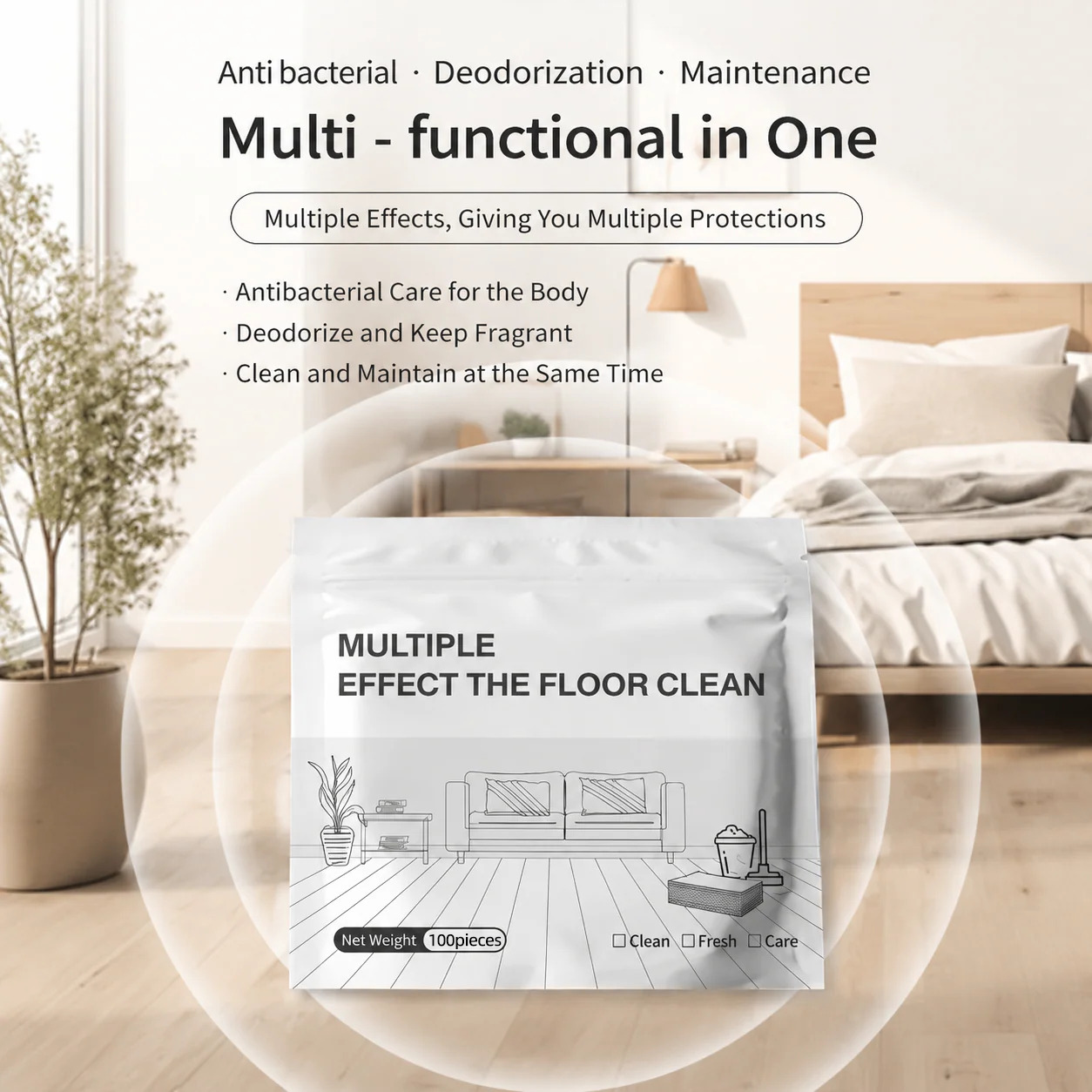 🫧Last Day 80% OFF🫧Multi-Surface Antibacterial Cleaner for Hardwood, Tile & Laminate