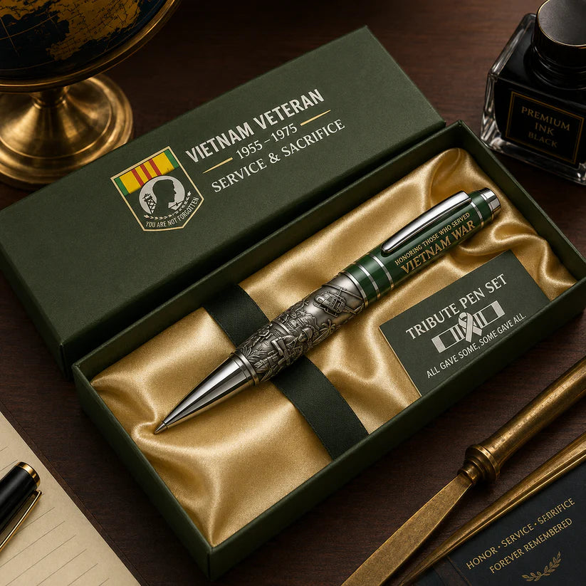 Vietnam Veteran Patriotic Commemorative Pen ✒️