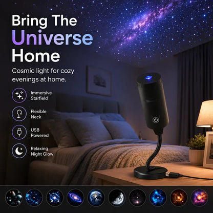 NEXT-GEN SMART PROJECTION HD Smart Dynamic 5DHolographic Niaht Liaht Proiector