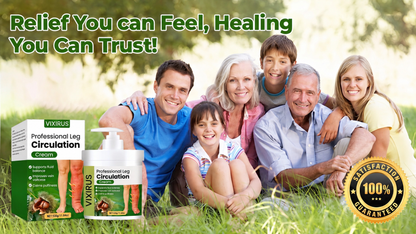 ✨Vixirus™ Professional Leg Circulation Cream Advanced Botanical Formula for Light Comfortable Legs🦵