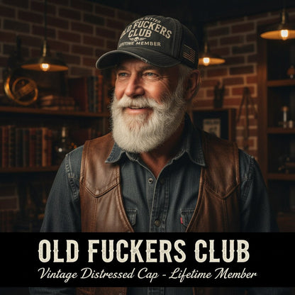☠️ Old Fuckers Club & Wild Freedom 🪓 | 2026 Limited Edition Vintage Bracelet